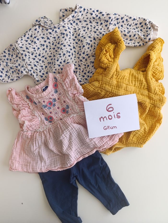 Lot de vêtements 6 mois - photo numéro 2