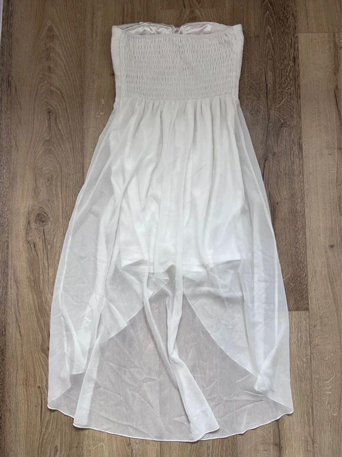 Robe de soirée blanche M/L - photo numéro 7