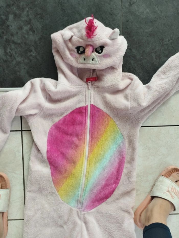 Pyjama combinaison licorne 12 ans - photo numéro 4