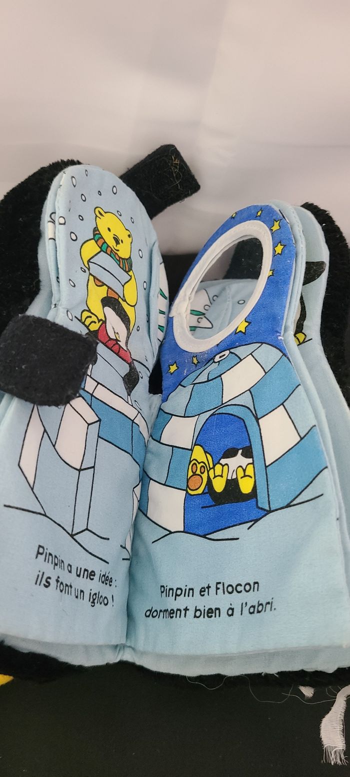 Livre peluche pingouin années 80 - photo numéro 3