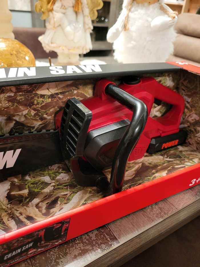Tronçonneuse enfant 🎁🎄 - photo numéro 3