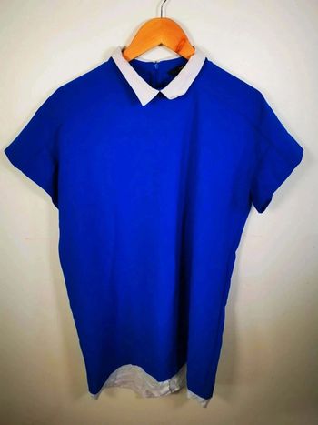 C34 robe bleu zara L