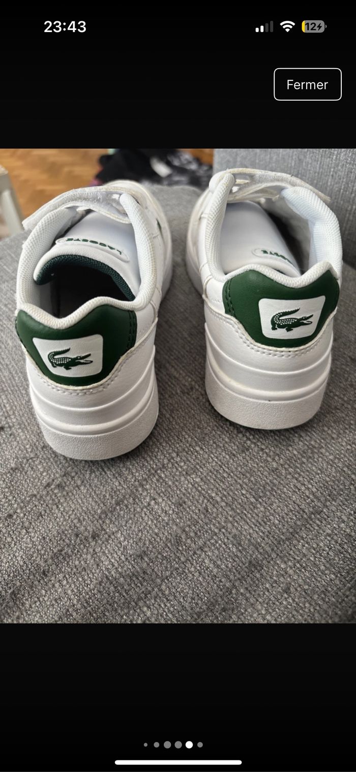 Basket Lacoste garçon - photo numéro 2