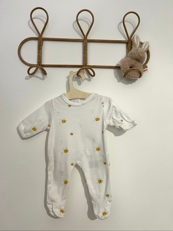 Lot 3 pyjamas naissance abeille - photo numéro 2