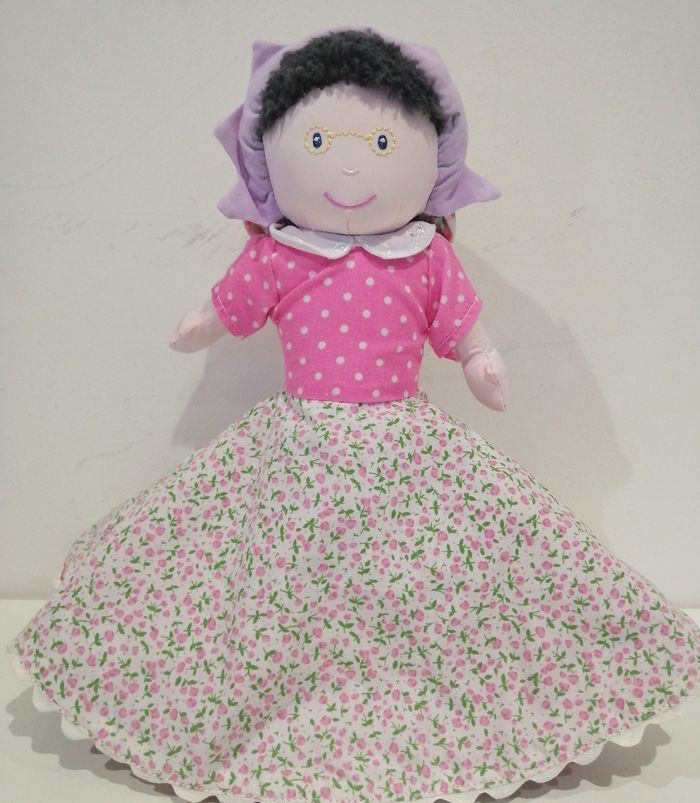 Le petit chaperon rouge poupée réversible - photo numéro 4