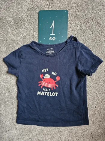 T-shirt 12 mois
