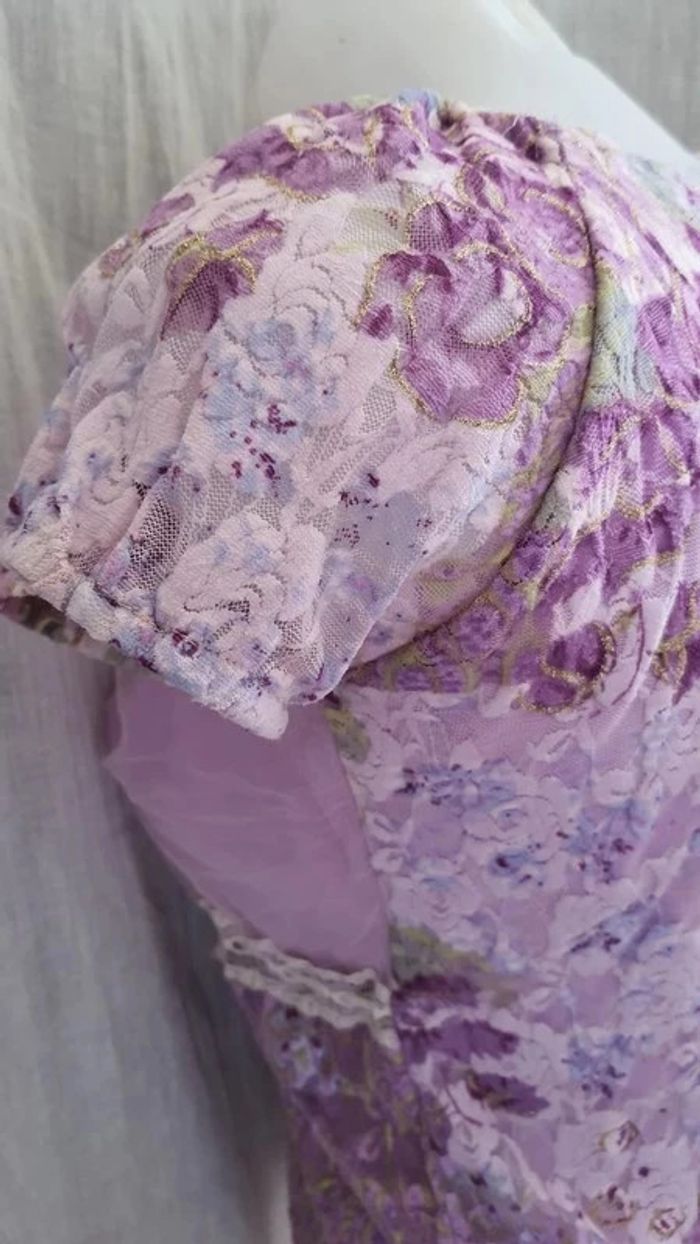 Tee-shirt mauve femme "Jacqueline RIU" Taille 2/38 - photo numéro 7