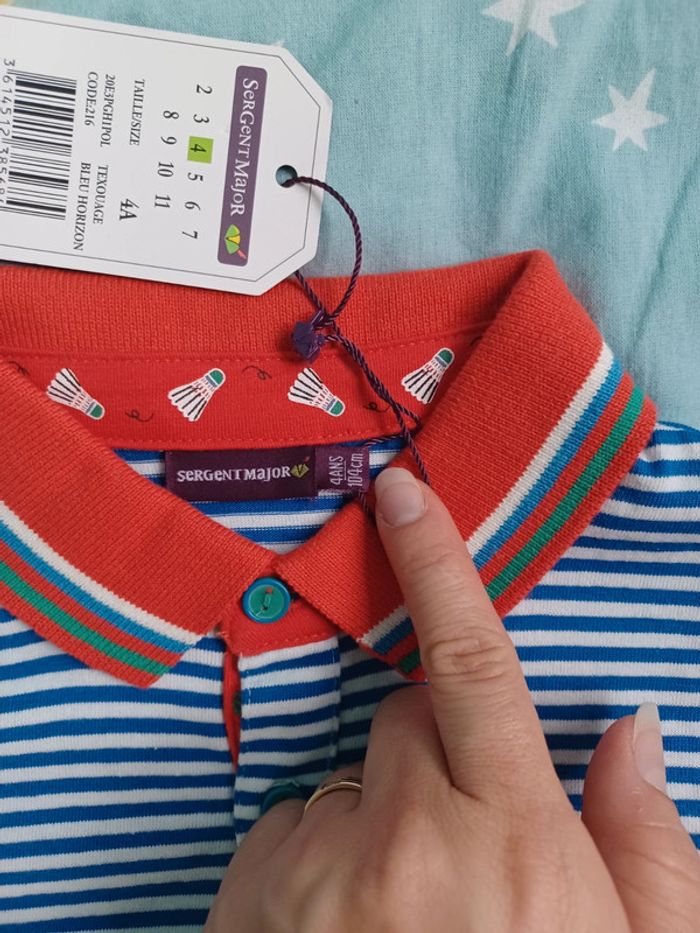 T-shirt MC 4 ans Sergent Major - photo numéro 2