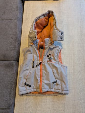 Manteau sans manche disney 