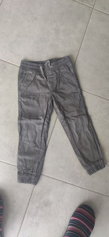 Pantalon Gris Imprimé
