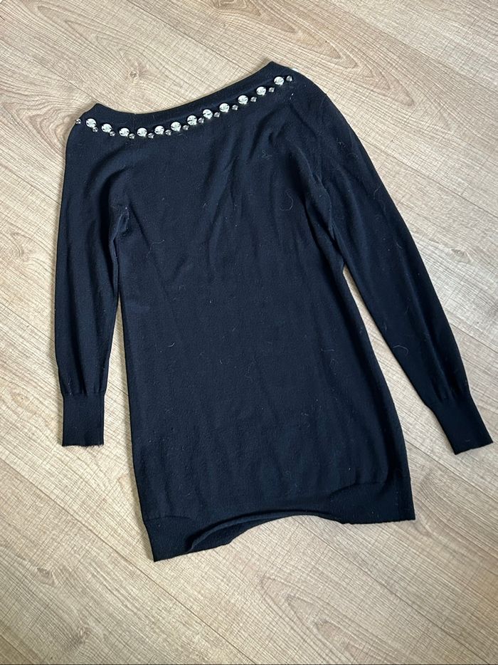 Pull noir asymétrique à manches longues Liu Jo taille M TBE - photo numéro 8