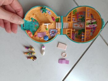 Polly pocket Rare vintage Bluebird 1989 complet avec personnages et accessoire