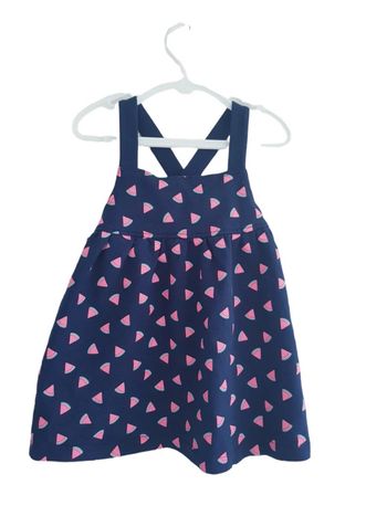 Baby Club - Robe bretelles croisées et réglables - Motifs : pastèques (18 mois)