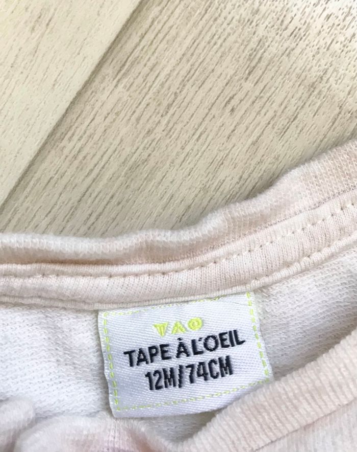 Brassière sweat-shirt 12mois (tape à l’œil) - photo numéro 7