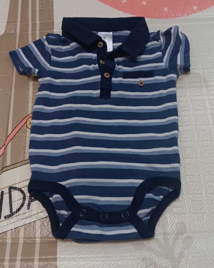 Lot de 6 bodies bébé manches courtes 0-12 mois - photo numéro 4