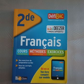 Défibac Français 2de Bordas