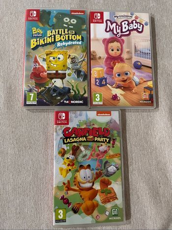 Jeux Nintendo switch lot