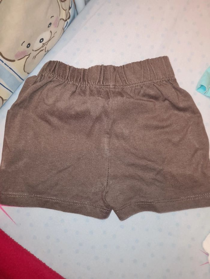 Lot tee-shirts et shorts 3mois - photo numéro 7