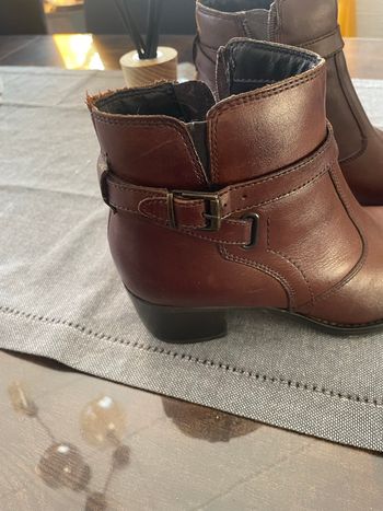 Bottines marron 