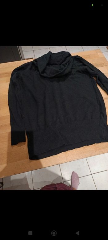 Pull col évasé