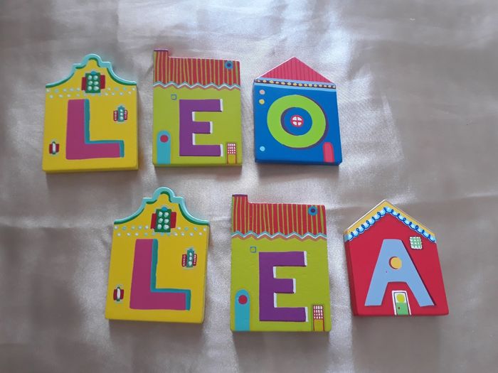 Lot de 8 lettres pour prénom - photo numéro 3