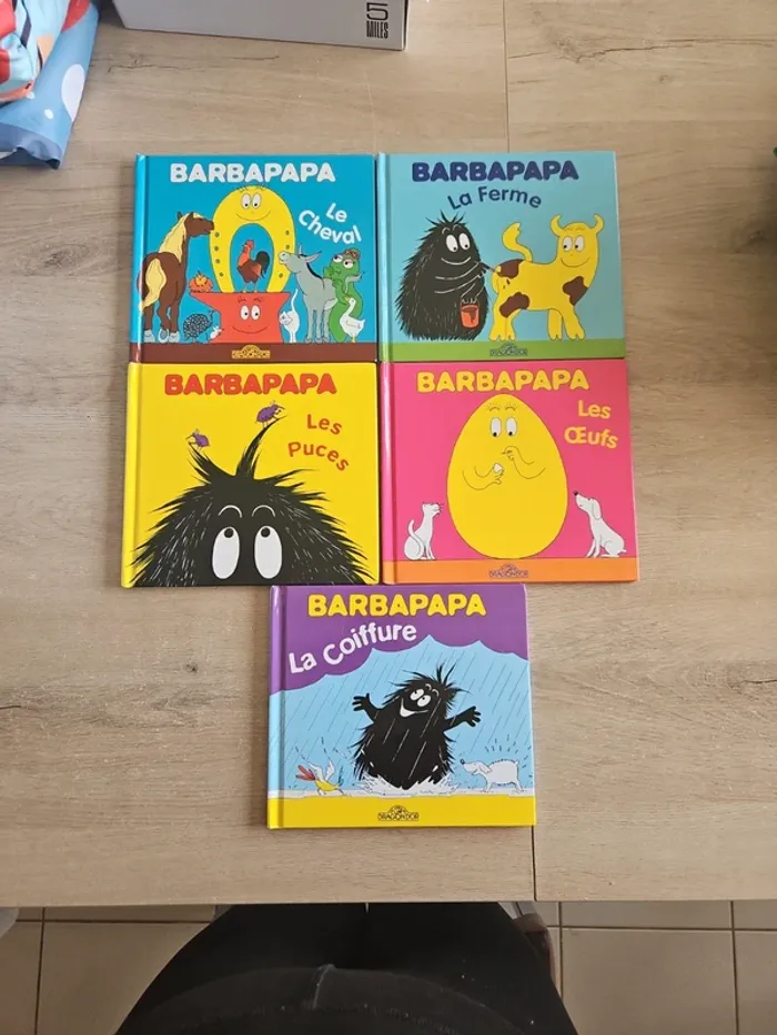 Lot livres barbapapa