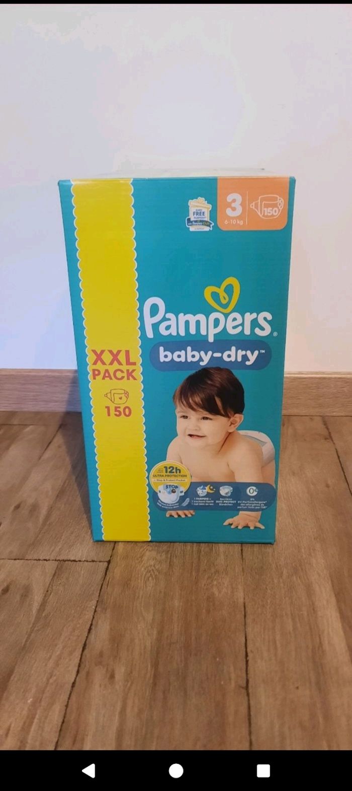 x150 Pampers Baby-dry XXL Pack
