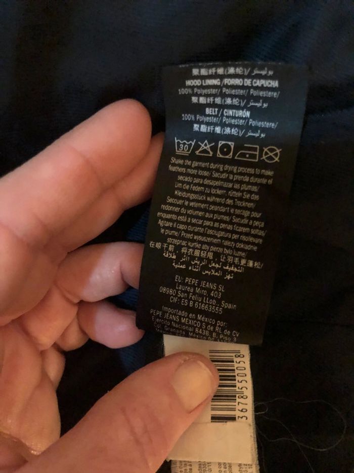 Doudoune manteau à capuches Pepe Jeans - photo numéro 10