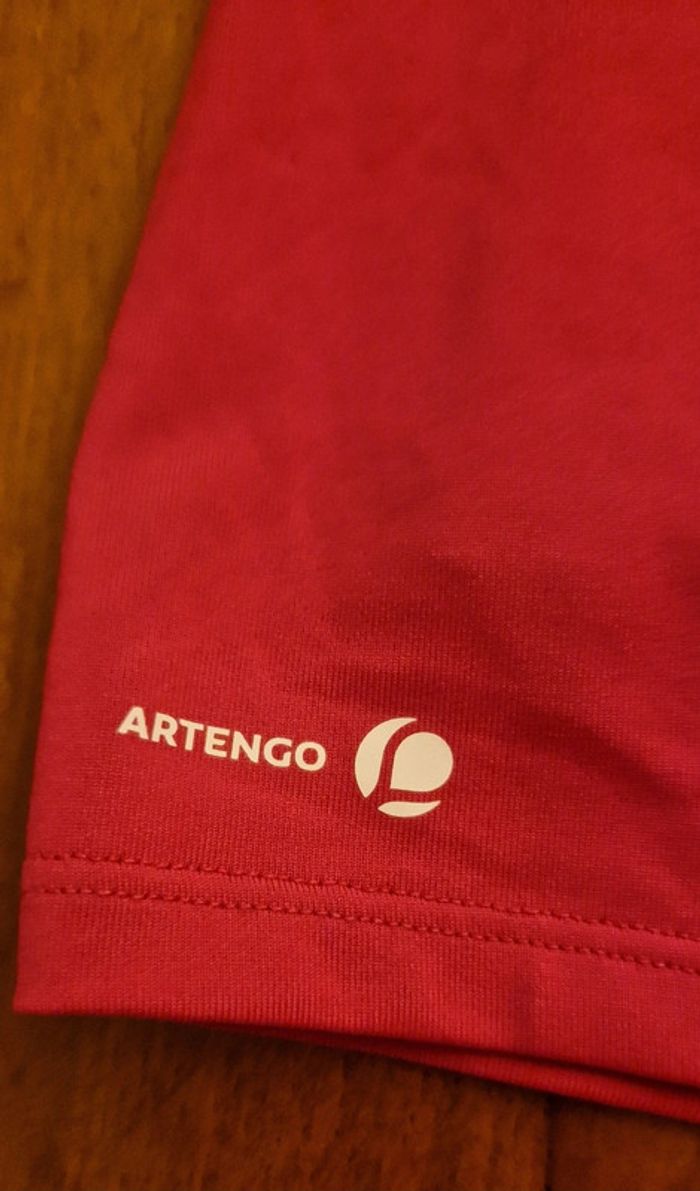 Jupe short sport artengo rose taille 14 ans - photo numéro 4