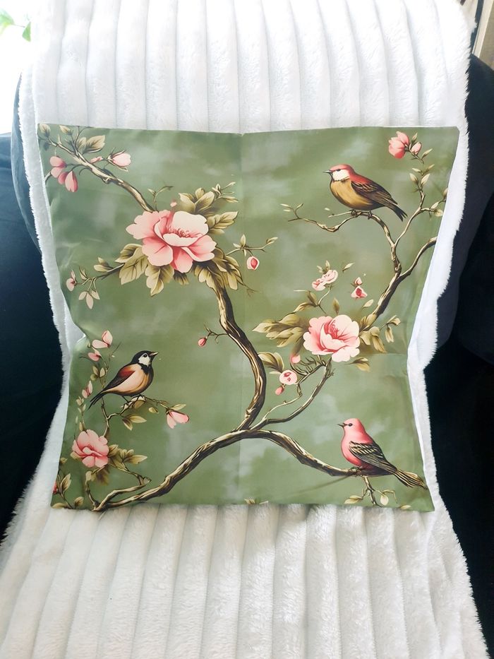 Housses coussin 45x45 (x2) bohème coloré – canapé salon - photo numéro 3