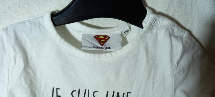 tee shirt blanc baby girl - photo numéro 3