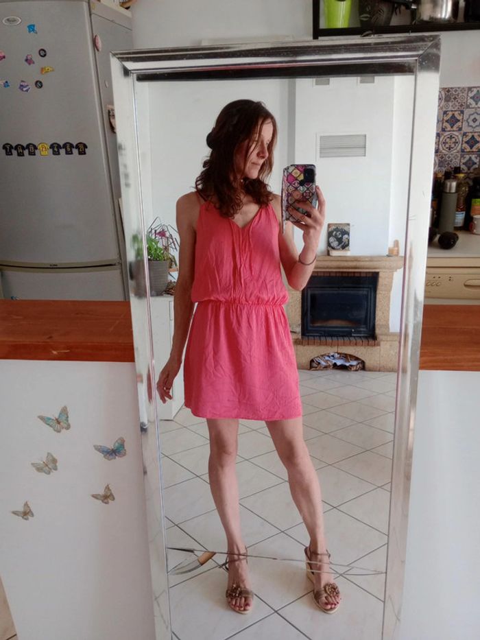 Robe 38 rose fushia c83