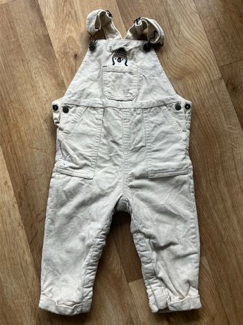 Salopette beige bébé 18 mois 