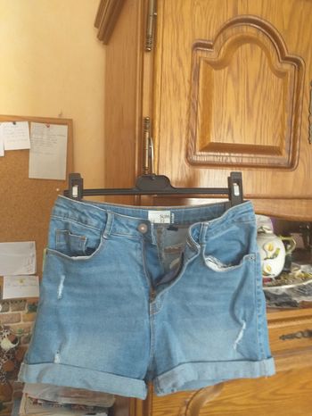 short jean fille