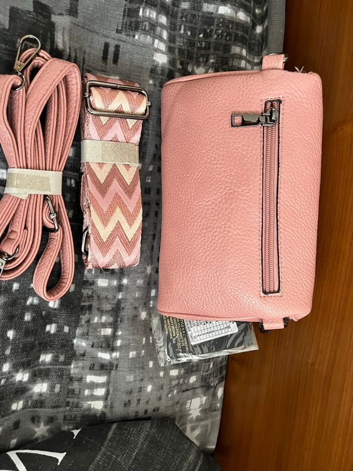 Sac a bandoulière rose