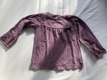 Tee shirt manches longues tape a l’œil 18 mois