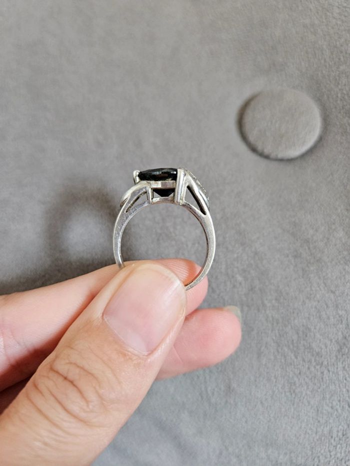 Bague en argent taille 58 - photo numéro 2