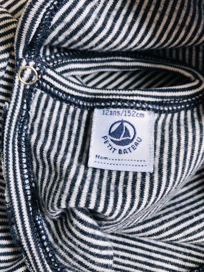 T-shirt chaud milleraie Petit bateau T-12 ans - photo numéro 4