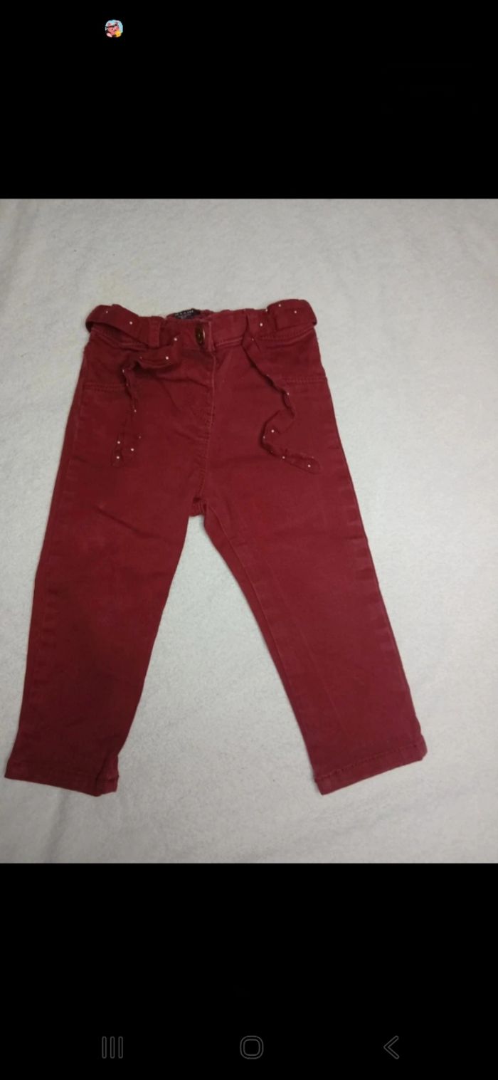 Pantalon fille 18 mois kiabi