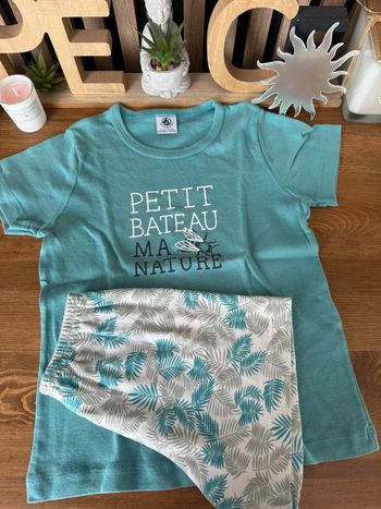 Pyjama 2 pièces Petit Bateau 5 ans 100% coton