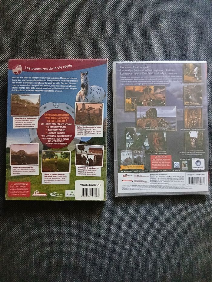 Lot de deux jeux de pc - photo numéro 2