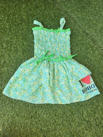 Robe menthe 2 ans neuve