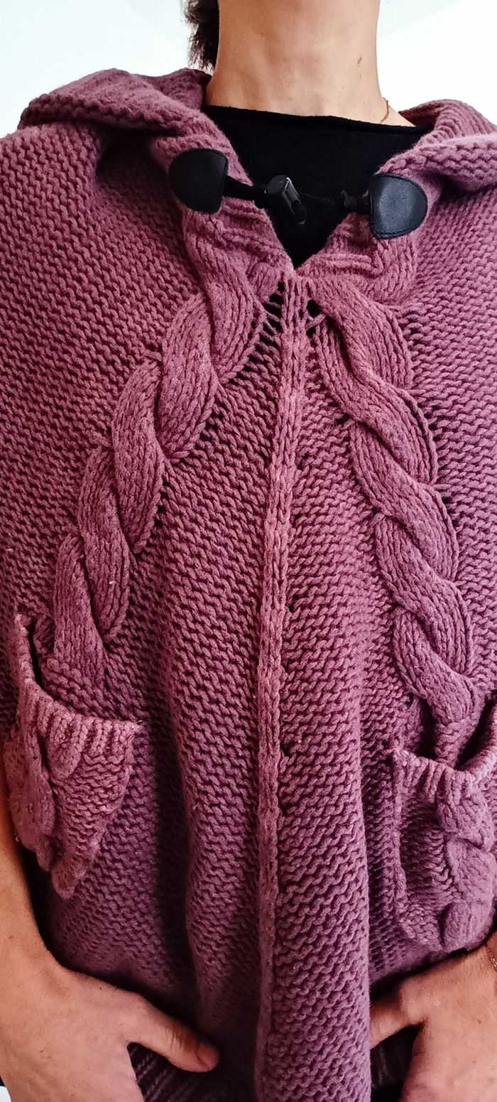 Poncho en laine Diesel - photo numéro 8