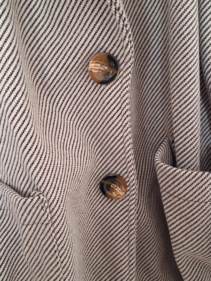 veste manteau ligné à boutons Made in Italy - photo numéro 3
