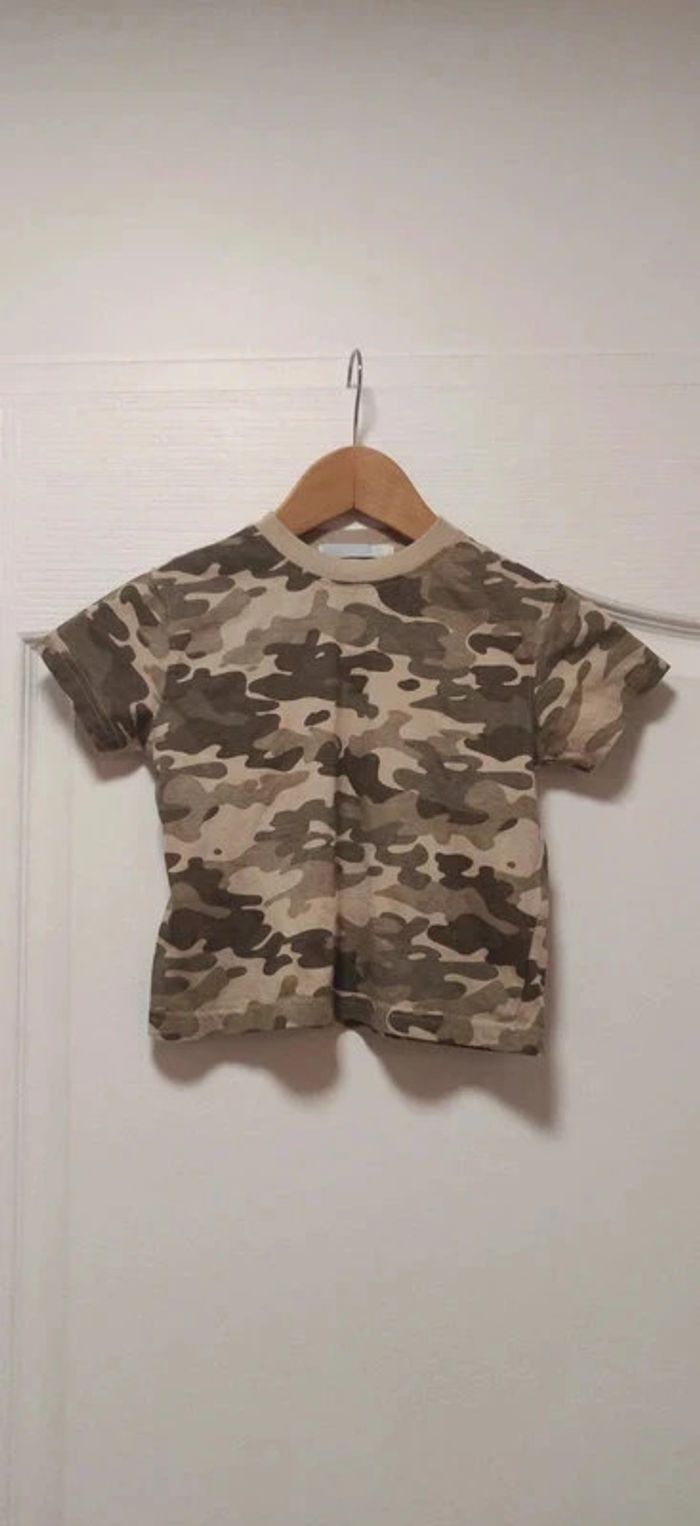 T-shirt mc camouflage La Redoute 86cm - 2/3 ans