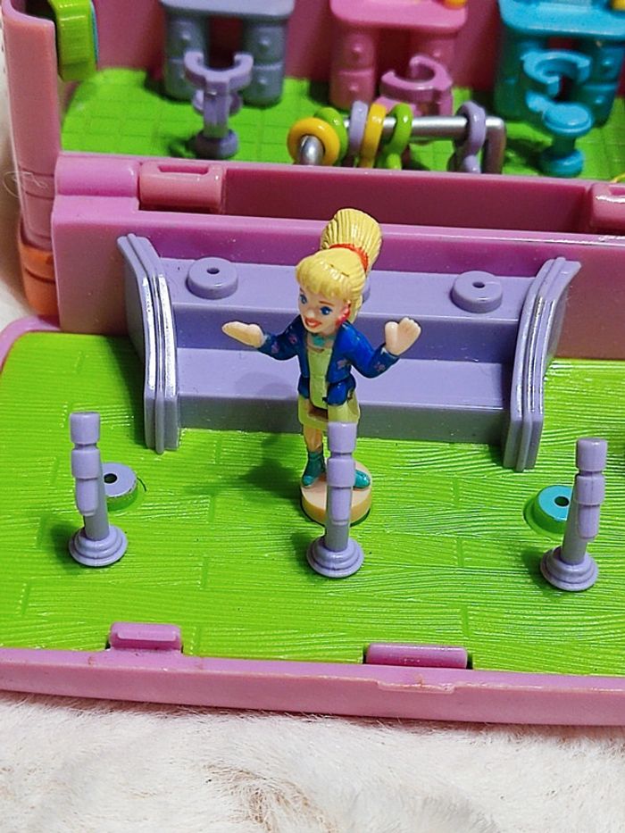🌈1998 Polly Pocket Polly et les Pops Tour Bus vintage Bluebird Toys🌈 - photo numéro 2