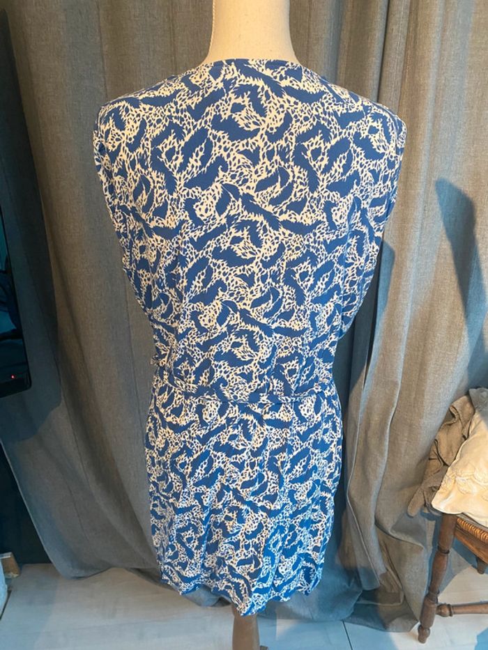 Robe courte bleue et blanche vila 42 - photo numéro 2