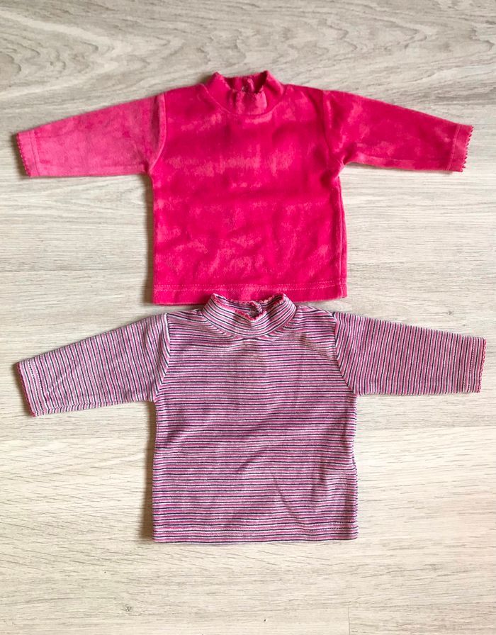 2 hauts velours 3mois (In extenso)