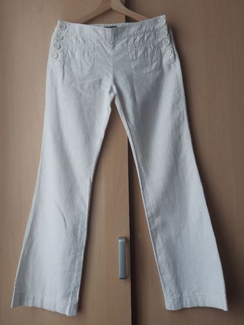 Pantalon blanc Armani Exchange