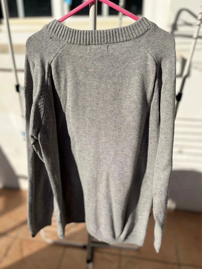 Gilet zippé gris verbaudet 10 ans - photo numéro 2